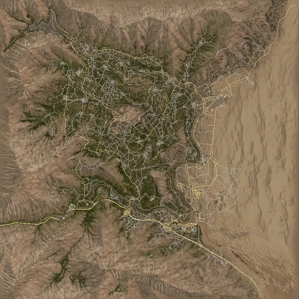 Nasdara map